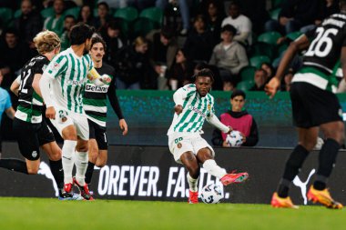 Omar Richards, Taca De Portugal maçında Estadio Jose Alvalade 'de (Maciej Rogowski) Sporting CP ve Rio Ave FC takımları arasında görüldü.)