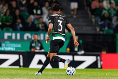 Jeremiah St. Juste, Taca De Portugal maçında Estadio Jose Alvalade 'de (Maciej Rogowski) Sporting CP ve Rio Ave FC takımları arasında görüldü.)