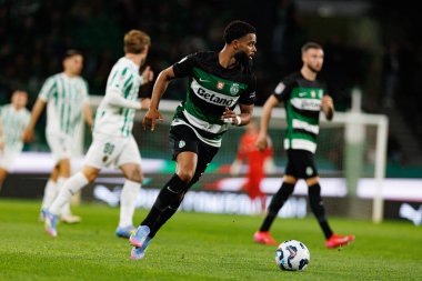 Jeremiah St. Juste, Taca De Portugal maçında Estadio Jose Alvalade 'de (Maciej Rogowski) Sporting CP ve Rio Ave FC takımları arasında görüldü.)