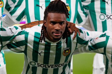 Omar Richards, Taca De Portugal maçında Estadio Jose Alvalade 'de (Maciej Rogowski) Sporting CP ve Rio Ave FC takımları arasında görüldü.)