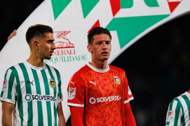Demir Ege Tiknaz ve Cezary Miszta, Taca De Portugal maçında Estadio Jose Alvalade 'de (Maciej Rogowski) Sporting CP ve Rio Ave FC takımları arasında görüldü.)