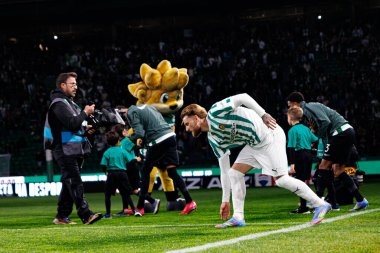 Ole Pohlmann, Taca De Portugal maçı sırasında Estadio Jose Alvalade 'de (Maciej Rogowski) Sporting CP ve Rio Ave FC takımları arasında görüldü.)