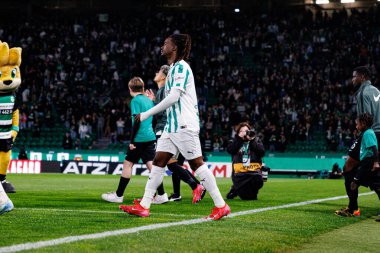 Omar Richards, Taca De Portugal maçında Estadio Jose Alvalade 'de (Maciej Rogowski) Sporting CP ve Rio Ave FC takımları arasında görüldü.)