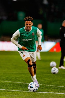 Clayton, Taca De Portugal maçında Estadio Jose Alvalade 'de (Maciej Rogowski) Sporting CP ve Rio Ave FC takımları arasında görüldü.)