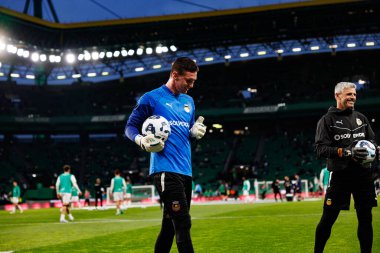 Taca De Portugal maçı sırasında Estadio Jose Alvalade 'de (Maciej Rogowski) Sporting CP ve Rio Ave FC takımları arasında Cezary Miszta görüldü.)