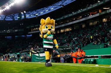 Jubas, Taca De Portugal maçı sırasında Estadio Jose Alvalade 'de (Maciej Rogowski) Sporting CP ve Rio Ave FC takımları arasında görüldü.)