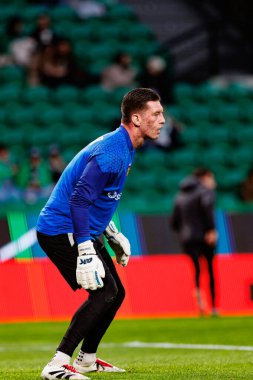 Taca De Portugal maçı sırasında Estadio Jose Alvalade 'de (Maciej Rogowski) Sporting CP ve Rio Ave FC takımları arasında Cezary Miszta görüldü.)