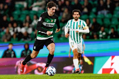   Estadio Jose Alvalade 'deki (Maciej Rogowski) Sporting CP ve Rio Ave FC takımları arasında oynanan Taca De Portugal maçı sırasında görüldü.)