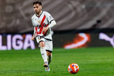 Unai Lopez, Rayo Vallecano ve RCD Espanyol de Barcelona (Maciej Rogowski) takımları arasında oynanan LaLiga EA SPORTS maçı sırasında görüldü)