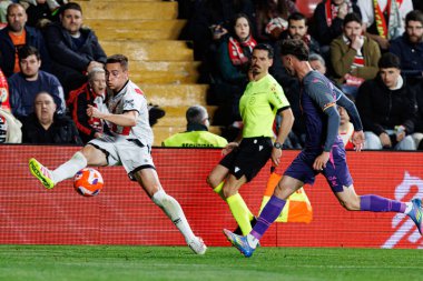 Jorge de Frutos ve Javi Puado, Rayo Vallecano ve RCD Espanyol de Barcelona (Maciej Rogowski)