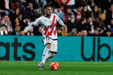 Unai Lopez, Rayo Vallecano ve RCD Espanyol de Barcelona (Maciej Rogowski) takımları arasında oynanan LaLiga EA SPORTS maçı sırasında görüldü)