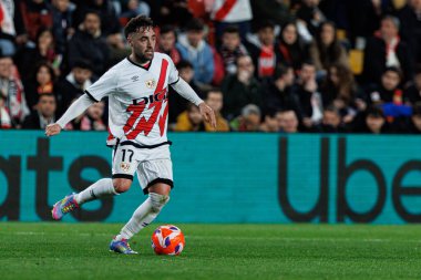 Unai Lopez, Rayo Vallecano ve RCD Espanyol de Barcelona (Maciej Rogowski) takımları arasında oynanan LaLiga EA SPORTS maçı sırasında görüldü)