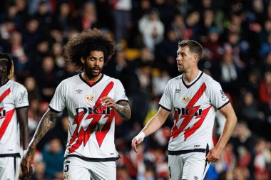 Aridane Hernandez ve Florian Lejeune, Rayo Vallecano ve RCD Espanyol de Barcelona (Maciej Rogowski)