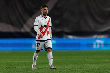 Unai Lopez, Rayo Vallecano ve RCD Espanyol de Barcelona (Maciej Rogowski) takımları arasında oynanan LaLiga EA SPORTS maçı sırasında görüldü)