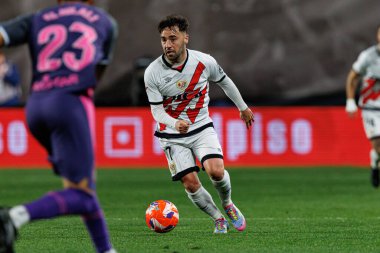 Unai Lopez, Rayo Vallecano ve RCD Espanyol de Barcelona (Maciej Rogowski) takımları arasında oynanan LaLiga EA SPORTS maçı sırasında görüldü)