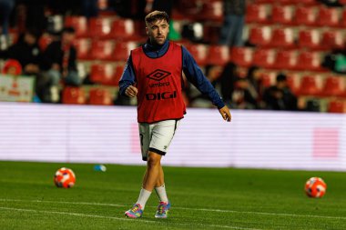 Unai Lopez, Rayo Vallecano ve RCD Espanyol de Barcelona (Maciej Rogowski) takımları arasında oynanan LaLiga EA SPORTS maçı sırasında görüldü)