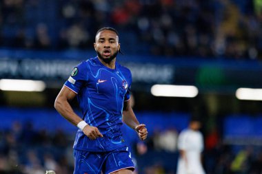 Christopher Nkunku UEFA Konferans Ligi 'nde Chelsea FC ile Legia Warszawa (Maciej Rogowski) arasındaki çeyrek final maçında görüldü.)