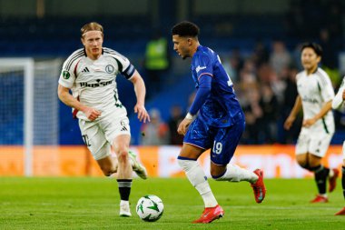 Radovan Pankov ve Jadon Sancho UEFA Konferans Ligi 'nde Chelsea FC ile Legia Warszawa (Maciej Rogowski)