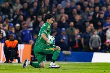 Vladan Kovaceviç, UEFA Konferans Ligi 'nde Chelsea FC ile Legia Warszawa (Maciej Rogowski) arasındaki çeyrek final maçında görüldü.)