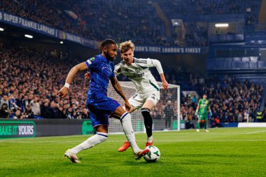 Christopher Nkunku ve Jan Ziolkowski UEFA Konferans Ligi 'nde Chelsea FC ile Legia Warszawa (Maciej Rogowski)