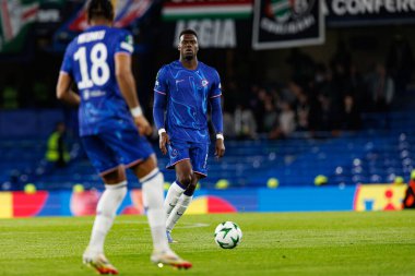 Benoit Badiashile UEFA Konferans Ligi 'nde Chelsea FC ile Legia Warszawa (Maciej Rogowski)