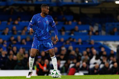 Tosin Adarabioyo, UEFA Konferans Ligi 'nde Chelsea FC ile Legia Warszawa (Maciej Rogowski) arasındaki çeyrek final maçında görüldü.)