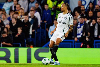 Steven Kapuadi UEFA Konferans Ligi 'nde Chelsea FC ile Legia Warszawa (Maciej Rogowski) arasındaki çeyrek final maçında görüldü.)