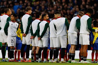 Legia oyuncuları UEFA Konferans Ligi 'nde Chelsea FC ve Legia Warszawa (Maciej Rogowski)