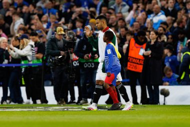 UEFA Konferans Ligi 'nde UEFA Konferansı sırasında Chelsea FC ve Legia Warszawa (Maciej Rogowski) arasında oynanan çeyrek final maçında Juergen Elitim, UEFA Konferans Ligi' nde Chelsea FC ile Legia Warsza arasında 24 / 25 ikinci ayak maçında görüldü.