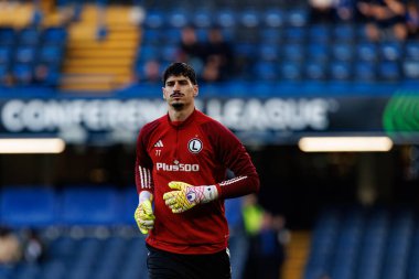 Vladan Kovaceviç, UEFA Konferans Ligi 'nde Chelsea FC ile Legia Warszawa (Maciej Rogowski) arasındaki çeyrek final maçında görüldü.)