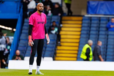 Robert Sanchez UEFA Konferans Ligi 'nde Chelsea FC ile Legia Warszawa arasındaki çeyrek final maçında görüldü (Maciej Rogowski)