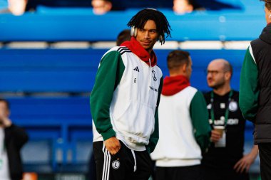Maximillian Oyedele UEFA Konferans Ligi sırasında Chelsea FC ile Legia Warszawa (Maciej Rogowski)
