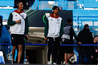 Maximillian Oyedele UEFA Konferans Ligi sırasında Chelsea FC ile Legia Warszawa (Maciej Rogowski)