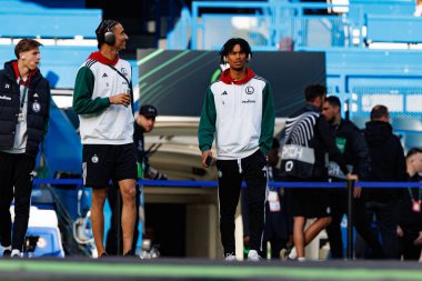Maximillian Oyedele UEFA Konferans Ligi sırasında Chelsea FC ile Legia Warszawa (Maciej Rogowski)