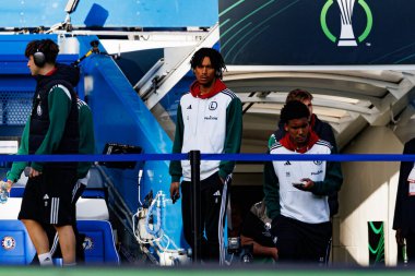 Maximillian Oyedele UEFA Konferans Ligi sırasında Chelsea FC ile Legia Warszawa (Maciej Rogowski)