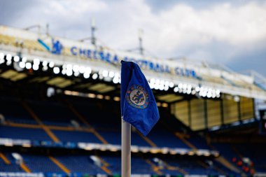 Stamford Bridge, UEFA Konferans Ligi 'nde Chelsea FC ve Legia Warszawa (Maciej Rogowski) arasındaki çeyrek final maçında görüldü.)