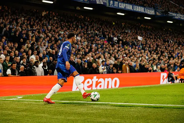 Jadon Sancho, UEFA Konferans Ligi 'nde Chelsea FC ile Legia Warszawa (Maciej Rogowski) arasındaki çeyrek final maçında görüldü.)