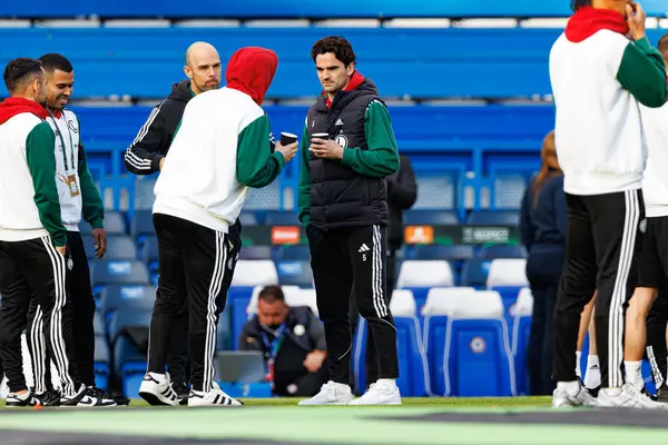 Claude Goncalf, UEFA Konferans Ligi 'nde Chelsea FC ile Legia Warszawa (Maciej Rogowski) arasındaki çeyrek final maçında görüldü.)