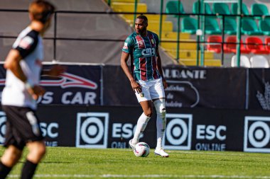 Liga Portekiz maçında Estrela Amadora ve SC Farense takımları arasında Estadio Jose Gomes 'de (Maciej Rogowski)