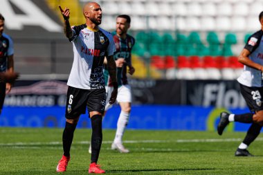 Angelo Neto, Liga Portekiz maçında Estrela Amadora ve SC Farense takımları arasında Estadio Jose Gomes 'de (Maciej Rogowski)