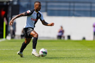 David Pastor, Liga Portekiz maçı sırasında Estrela Amadora ve SC Farense takımları arasında Estadio Jose Gomes 'de (Maciej Rogowski)