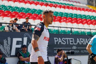 Liga Portekiz maçında Estrela Amadora ve SC Farense takımları arasında Estadio Jose Gomes 'de (Maciej Rogowski)