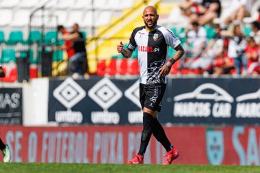 Angelo Neto, Liga Portekiz maçında Estrela Amadora ve SC Farense takımları arasında Estadio Jose Gomes 'de (Maciej Rogowski)