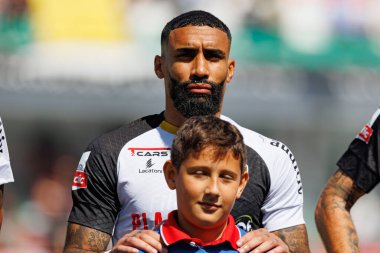 Derick Poloni, Liga Portekiz maçı sırasında Estrela Amadora ve SC Farense takımları arasında Estadio Jose Gomes 'de (Maciej Rogowski)