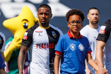 David Pastor, Liga Portekiz maçı sırasında Estrela Amadora ve SC Farense takımları arasında Estadio Jose Gomes 'de (Maciej Rogowski)