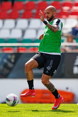 Angelo Neto, Liga Portekiz maçında Estrela Amadora ve SC Farense takımları arasında Estadio Jose Gomes 'de (Maciej Rogowski)