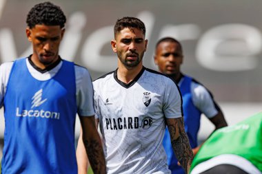 Liga Portekiz maçında Estrela Amadora ve SC Farense takımları arasında Estadio Jose Gomes 'de (Maciej Rogowski)