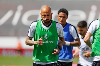 Angelo Neto, Liga Portekiz maçında Estrela Amadora ve SC Farense takımları arasında Estadio Jose Gomes 'de (Maciej Rogowski)