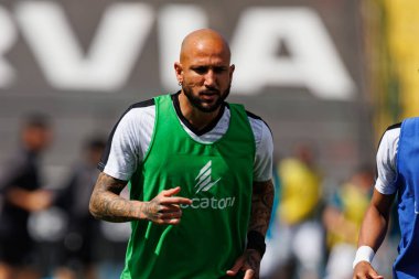 Angelo Neto, Liga Portekiz maçında Estrela Amadora ve SC Farense takımları arasında Estadio Jose Gomes 'de (Maciej Rogowski)