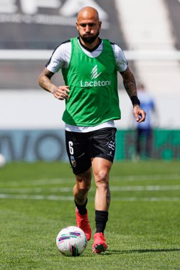 Angelo Neto, Liga Portekiz maçında Estrela Amadora ve SC Farense takımları arasında Estadio Jose Gomes 'de (Maciej Rogowski)